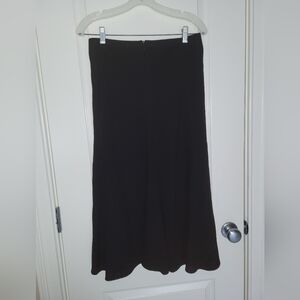 Armani Collezioni Synthetic Black Full Skirt